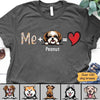 Me And Dog Is Love Personalized Shirt