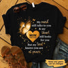 Memorial Butterfly Heart My Mind Still Talks About Your Personalized Shirt