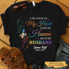 My Husband In Heaven Memorial Personalized Shirt