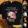 Once By My Side Personalized Dog Memorial Shirt