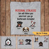 Personal Stalker Peeking Dog Personalized Dog Shirt