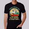 Play Guitar And Pet Dogs Personalized Shirt