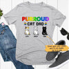 Purroud Cat Dad Personalized Cat Dad Shirt
