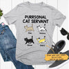 Purrsonal Cat Servant Personalized Cat Shirt