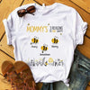 Reasons Bee Happy Mother's Day Personalized Shirt