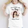 Strong Woman Dog Mom Personalized Shirt