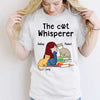 The Cat Whisperer Chibi Girl Personalized Shirt