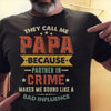They Call Me Papa Retro Shirt