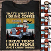 Truck Driver Old Man Personalized Shirt