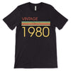 Vintage Birth Year Birthday Personalized Shirt