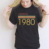 Vintage Birth Year Birthday Personalized Shirt