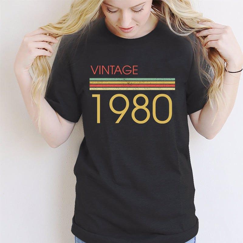 Vintage Birth Year Birthday Personalized Shirt