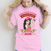 We Made History 2020 Nurse Strong Personalized Light Pink Shirt