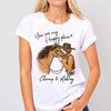 You Are My Happy Place Horse And Girl Personalized Shirt