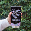 Cat Mom Galaxy Personalized Tumbler