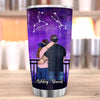 Couples Under Starry Night Personalized Tumbler