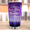 Couples Under Starry Night Personalized Tumbler