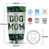 Dog Mom Metal Pattern Personalized Tumbler