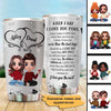 Doll Couple Metal Personalized Tumbler