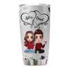 Doll Couple Metal Personalized Tumbler