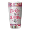 Galaxy Posing Woman Rockin‘ The Grandma Life Personalized Tumbler