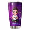 Gamer Nutrition Facts Doll Gaming Personalized Tumbler