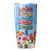 Grandma Garden Flower Sign Personalized Tumbler