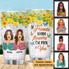 If Friends Were Flowers Personalized Tumbler