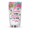 If Friends Were Flowers Personalized Tumbler