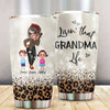 Leopard Livin‘ That Grandma Life Sassy Woman Personalized Tumbler