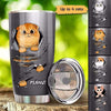 Metal Scratch Cats Personalized Tumbler