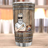 Old Man Dog Whisky Personalized Tumbler