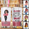 Sassy Girl Character Birthday Gift Personalized Tumbler