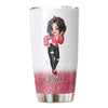 Sassy Girl Character Birthday Gift Personalized Tumbler