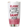 Sassy Girl Character Birthday Gift Personalized Tumbler