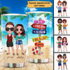 Summer Doll Couple Together Since Personalized Tumbler