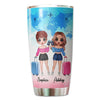 Traveling Besties Personalized Tumbler