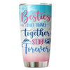 Traveling Besties Personalized Tumbler