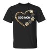 Leopard Heart Dog Cat Mom Personalized Shirt