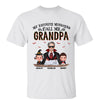 Halloween Favorite Monsters Call Me Dad Grandpa Personalized Shirt