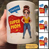 Super Mom Grandma Doll Personalized Mug