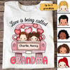 Love Is Being Called Grandma Truck Personalized Shirt