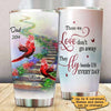 Cardinals Memorial Personalized Tumbler