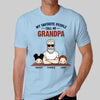 Favorite People Call Me Grandpa Man And Kids Personalized Shirt (Up to 9 kids)