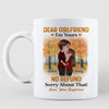 Dear Girlfriend Wife I‘m Yours Couple Gift For Her Personalized Mug