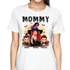 Mom Grandma Witch With Kids Halloween Personalized Shirt