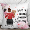 Love Is Being Called Mommy Personalized Pillow (Insert Included)