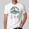 Don‘t Mess With Papasaurus Daddysaurus Cute Dinosaur Personalized Shirt