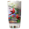 Cardinals Memorial Personalized Tumbler