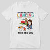 This Girl Loves Camping With Her Fur Babies Personalized Shirt